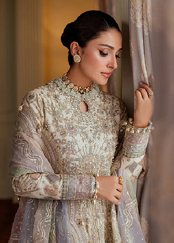 EMBROIDERED NET CH13-06 STITCHED