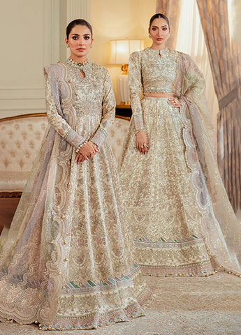 EMBROIDERED NET CH13-06 STITCHED