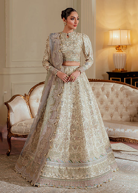 EMBROIDERED NET CH13-06 STITCHED