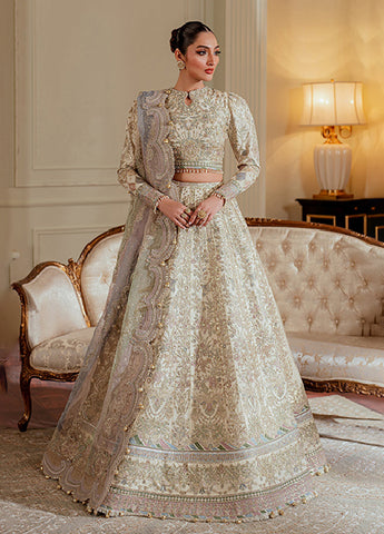 EMBROIDERED NET CH13-06 STITCHED