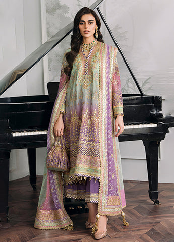 EMBROIDERED CHIFFON CH12-08