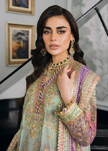 EMBROIDERED CHIFFON CH12-08