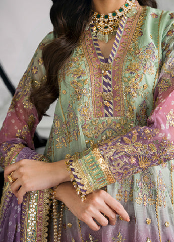 EMBROIDERED CHIFFON CH12-08