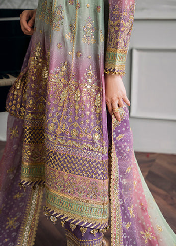 EMBROIDERED CHIFFON CH12-08