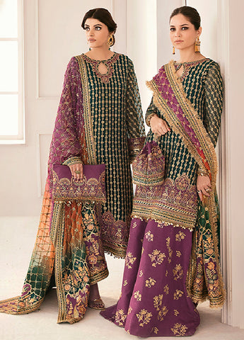 EMBROIDERED CHIFFON CH11-06 UNSTITCHED