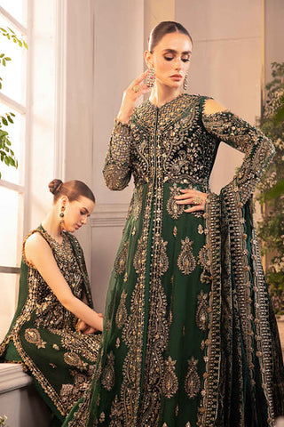 3 Piece Unstitched Embroidered Organza Suit