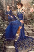 Unstitched Mbroidered | Cobalt Blue