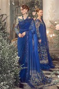 Unstitched Mbroidered | Cobalt Blue