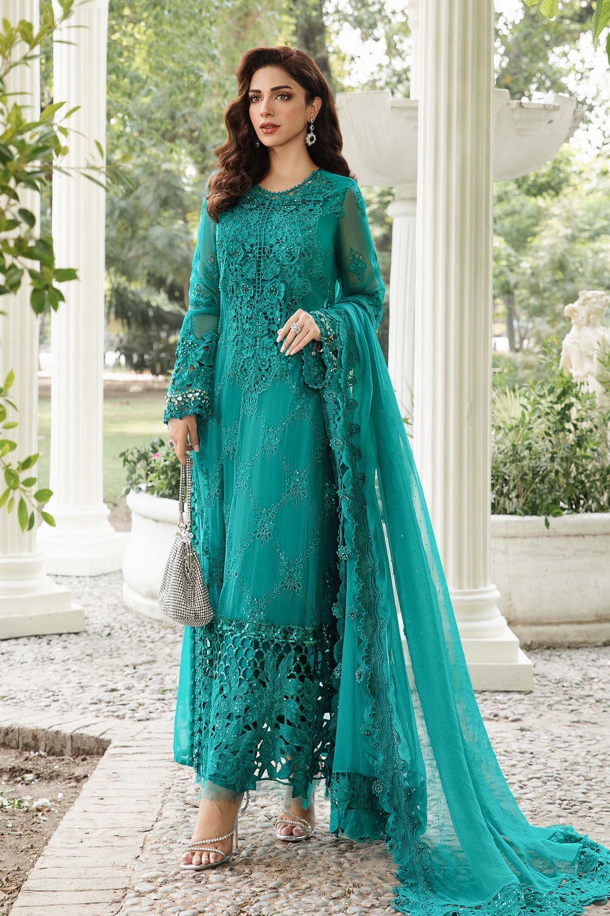 MB Unstitched Embroidered Chiffon Collection