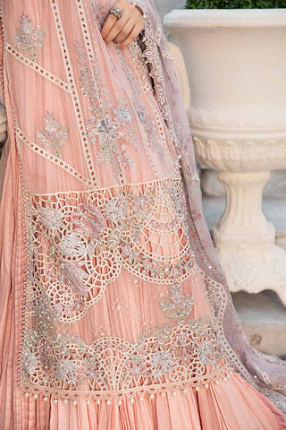 Unstitched Embroidered Chiffon Suit | MPC-24-106-Baby Pink