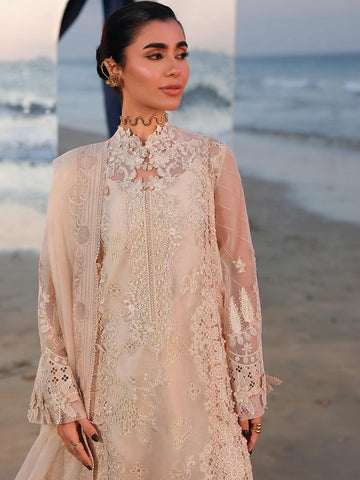 Sahil Embroidered Luxury Lawn Unstitched 3Pc Suit SA-15 NEHAN