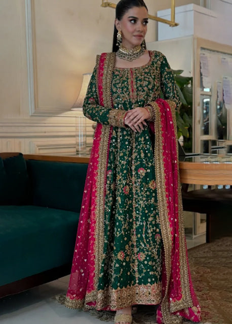Haris Shakeel | 3Piece Unstitched Embroidered Formal Dress |