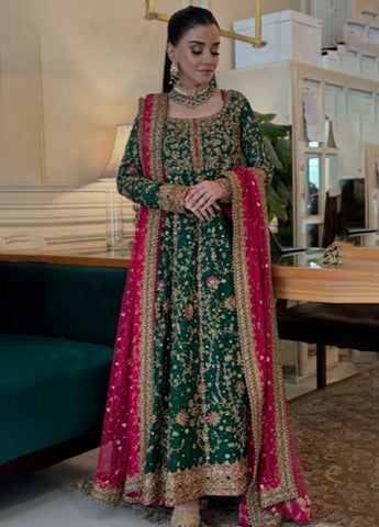 Haris Shakeel | 3Piece Unstitched Embroidered Formal Dress |